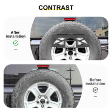 For 2018+ Jeep Wrangler JL Rear Spare Tire License Plate Bracket Accessories RT-TCZ