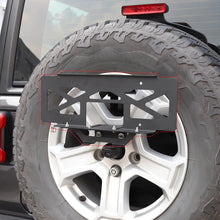 For 2018+ Jeep Wrangler JL Rear Spare Tire License Plate Bracket Accessories RT-TCZ