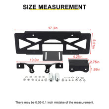 For 2018+ Jeep Wrangler JL Rear Spare Tire License Plate Bracket Accessories RT-TCZ