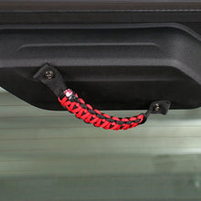 For 2018+ Jeep Wrangler JL Rear Tail Window Glass Paracord Grab Handles RT-TCZ