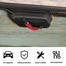 For 2018+ Jeep Wrangler JL Rear Tail Window Glass Paracord Grab Handles RT-TCZ
