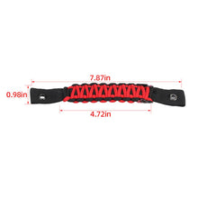 For 2018+ Jeep Wrangler JL Rear Tail Window Glass Paracord Grab Handles RT-TCZ