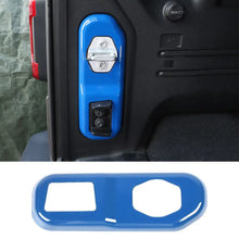 For 2018+ Jeep Wrangler JL Rear Trunk Lock Panel Trim Cover RT-TCZ