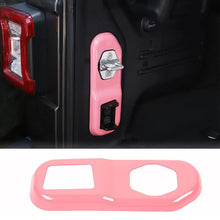 For 2018+ Jeep Wrangler JL Rear Trunk Lock Panel Trim Cover RT-TCZ