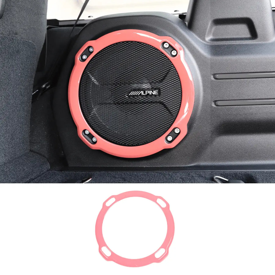 RT-TCZ Rear Subwoofer Speaker Cover Trim for 2018+ Jeep Wrangler