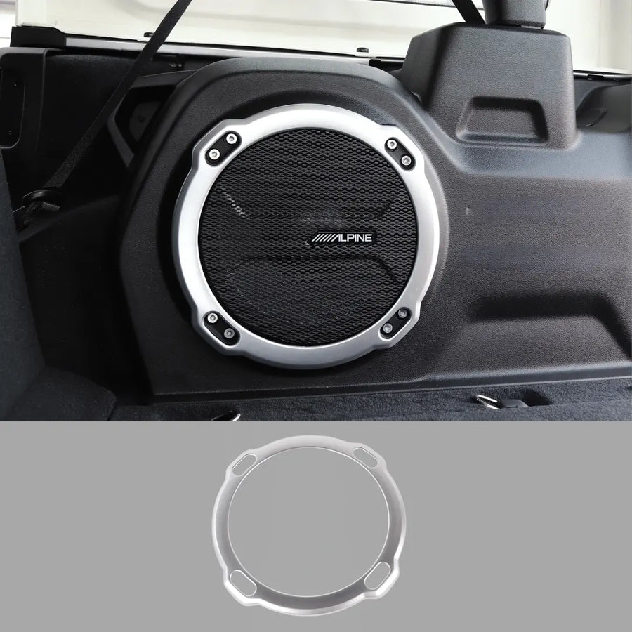 RT-TCZ Rear Subwoofer Speaker Cover Trim for 2018+ Jeep Wrangler