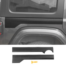 For 2018+ Jeep Wrangler JL Side Body Decor Molding Sticker Cover Trim Carbon Fiber RT-TCZ