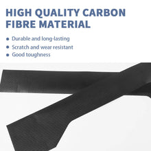 For 2018+ Jeep Wrangler JL Side Body Decor Molding Sticker Cover Trim Carbon Fiber RT-TCZ