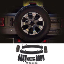 For 2018+ Jeep Wrangler JL Spare Tire Carrier Modification Kit Oversized Enhance Mounting Bracket Kit RT-TCZ