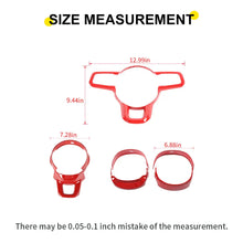 For 2018+ Jeep Wrangler JL Steering Wheel Panel & Base Trim Cover Kit RT-TCZ