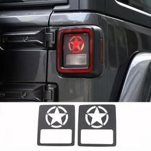 For 2018+ Jeep Wrangler JL Tail Light Cover US Flag Taillight Guard RT-TCZ