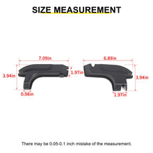 For 2018+ Jeep Wrangler JL Tailgate Rear Door Heating Wire Cable Cover (2 pcs) RT-TCZ