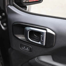 For 2018+ Jeep Wrangler JL & Gladiator JT 2Door Inner Door Handle Bowl Trim Cover RT-TCZ
