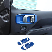 For 2018+ Jeep Wrangler JL & Gladiator JT 2Door Inner Door Handle Bowl Trim Cover RT-TCZ