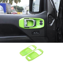 For 2018+ Jeep Wrangler JL & Gladiator JT 2Door Inner Door Handle Bowl Trim Cover RT-TCZ