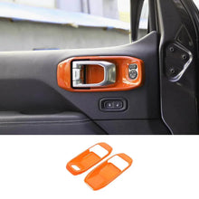 For 2018+ Jeep Wrangler JL & Gladiator JT 2Door Inner Door Handle Bowl Trim Cover RT-TCZ