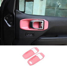 For 2018+ Jeep Wrangler JL & Gladiator JT 2Door Inner Door Handle Bowl Trim Cover RT-TCZ