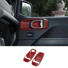 For 2018+ Jeep Wrangler JL & Gladiator JT 2Door Inner Door Handle Bowl Trim Cover RT-TCZ