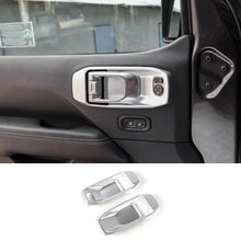 For 2018+ Jeep Wrangler JL & Gladiator JT 2Door Inner Door Handle Bowl Trim Cover RT-TCZ