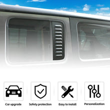 For 2018+ Jeep Wrangler JL & Gladiator JT 4Door Rear Window Glass Air Vent Trim Cover RT-TCZ