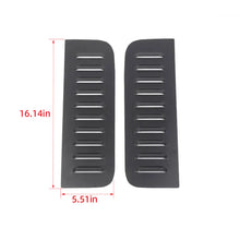 For 2018+ Jeep Wrangler JL & Gladiator JT 4Door Rear Window Glass Air Vent Trim Cover RT-TCZ