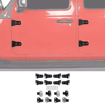 For 2018+ Jeep Wrangler JL & Gladiator JT 8/16 x Inner & Outler Door Hinge Original Accessories 2/4-Door RT-TCZ