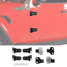 For 2018+ Jeep Wrangler JL & Gladiator JT 8/16 x Inner & Outler Door Hinge Original Accessories 2/4-Door RT-TCZ