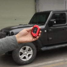 For 2018+ Jeep Wrangler JL & Gladiator JT Aluminum Key Fob Cover Case Protector Shell Trim RT-TCZ