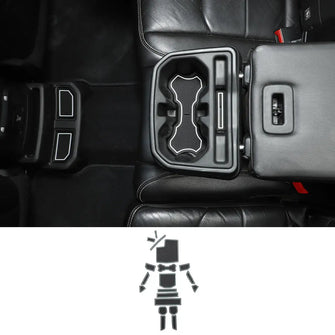 For 2018+ Jeep Wrangler JL & Gladiator JT Anti Dust Mat Inserts Cup Holder Coaster Armrest Storage Box Pad RT-TCZ