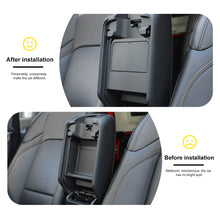 For 2018+ Jeep Wrangler JL & Gladiator JT Armrest Hidden Storage Box Organizer Secret Tray Fold RT-TCZ