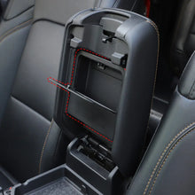 For 2018+ Jeep Wrangler JL & Gladiator JT Armrest Hidden Storage Box Organizer Secret Tray Fold RT-TCZ