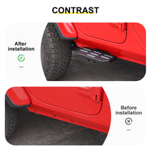 For 2018+ Jeep Wrangler JL & Gladiator JT Car Door Foot Step Pedal Accessories RT-TCZ