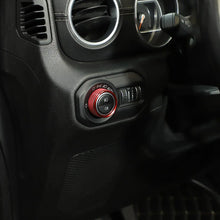 For 2018+ Jeep Wrangler JL & Gladiator JT Center Console Air Con Headlight Switch Window Control Knob Trim RT-TCZ