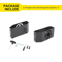 For 2018+ Jeep Wrangler JL & Gladiator JT Center Console Gear Shift Expansion Storage Box (2 pcs) RT-TCZ