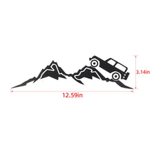 For 2018+ Jeep Wrangler JL & Gladiator JT Dashboard Co-pilot Decal Sticker Cover Trim Black RT-TCZ