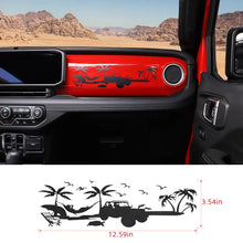 For 2018+ Jeep Wrangler JL & Gladiator JT Dashboard Decal Decorative Stickers RT-TCZ