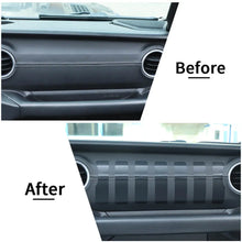 For 2018+ Jeep Wrangler JL & Gladiator JT Dashboard Grill Dash Sticker Decal RT-TCZ