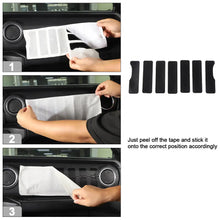 For 2018+ Jeep Wrangler JL & Gladiator JT Dashboard Grill Dash Sticker Decal RT-TCZ