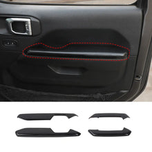 For 2018+ Jeep Wrangler JL & Gladiator JT Door Armrest Handle Panel Guard Trim Cover RT-TCZ