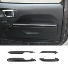 For 2018+ Jeep Wrangler JL & Gladiator JT Door Armrest Handle Panel Guard Trim Cover RT-TCZ