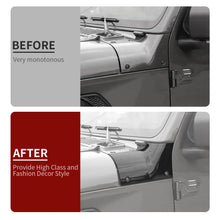 For 2018+ Jeep Wrangler JL & Gladiator JT Engine Hood Body Armor Corner Trim Cover Car Exterior Accessories RT-TCZ
