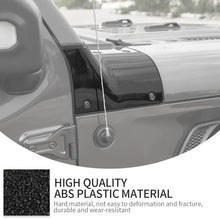 For 2018+ Jeep Wrangler JL & Gladiator JT Engine Hood Body Armor Corner Trim Cover Car Exterior Accessories RT-TCZ