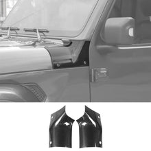 For 2018+ Jeep Wrangler JL & Gladiator JT Engine Hood Body Armor Corner Trim Cover Car Exterior Accessories RT-TCZ