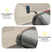 For 2018+ Jeep Wrangler JL & Gladiator JT Engine Hood Hinge Rear View Mirrors Door Off Anti-Shake RT-TCZ