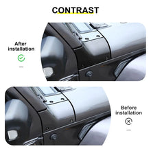 For 2018+ Jeep Wrangler JL & Gladiator JT Engine Hood Wrap Angle A-pillar Corner Trim Cover RT-TCZ