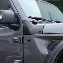 For 2018+ Jeep Wrangler JL & Gladiator JT Engine Hood Wrap Angle A-pillar Corner Trim Cover RT-TCZ