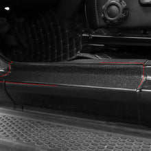 For 2018+ Jeep Wrangler JL & Gladiator JT Exterior Car Door Threshold Protection Stickers Cover RT-TCZ
