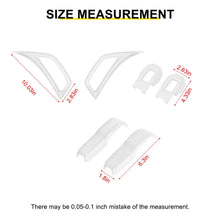 For 2018+ Jeep Wrangler JL & Gladiator JT Exterior Engine Hood Buckle Fender Side Air Vent Trim Cover (6 pcs) RT-TCZ