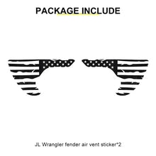 For 2018+ Jeep Wrangler JL & Gladiator JT Exterior Front Leaf Fender Sticker Trim Cover (2 pcs) RT-TCZ