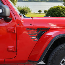For 2018+ Jeep Wrangler JL & Gladiator JT Exterior Front Leaf Fender Sticker Trim Cover (2 pcs) RT-TCZ